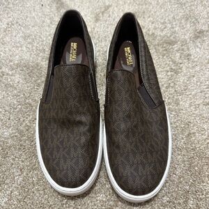 Michael Kors women Brown Slip-On Shoes